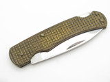 VTG PARKER SEKI JAPAN SEIZO IMAI PROTOTYPE BRASS GENTLEMAN FOLDING POCKET KNIFE