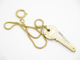 Vtg Things Remembered Seizo Imai Seki Japan Gold Folding Pocket Key Chain Knife