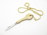 Vtg Things Remembered Seizo Imai Seki Japan Gold Folding Pocket Key Chain Knife