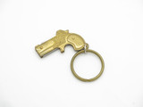 Vtg '70s Seki Japan Miniature Derringer Pistol Keychain Mini Folding Knife