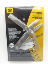 Kutmaster Cat Caterpillar 91-C5080CP Stainless Multi Tool Knife Pliers & Sheath