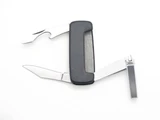 Vtg 1970s Seki Japan Multi Tool Stainless Folding Clipper Bottle Opener Knife