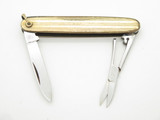 Vtg Giesen & Forsthoff Solingen Germany Gold Gentleman Folding Pocket Knife