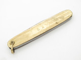 Vtg Giesen & Forsthoff Solingen Germany Gold Gentleman Folding Pocket Knife