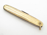 Vtg Giesen & Forsthoff Solingen Germany Gold Gentleman Folding Pocket Knife