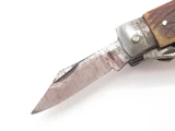 Vtg 1950s Seki Japan Bone Handle Mini Camping Multi Tool Hobo Camp Knife