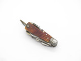 Vtg 1950s Seki Japan Bone Handle Mini Camping Multi Tool Small Hobo Camp Knife
