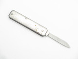 Vtg German Rostfrei Small Single Blade Stainless Folding Pocket Knife