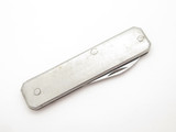 Vtg German Rostfrei Small Single Blade Stainless Folding Pocket Knife