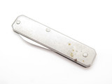 Vtg German Rostfrei Small Single Blade Stainless Folding Pocket Knife