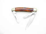 Vtg Cam III Seizo Imai Seki Japan Swirl 3.25" Stockman Folding Pocket Knife