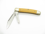 Vtg Cam III Seizo Imai Seki Japan Small Peanut Micarta Folding Pocket Knife Blem