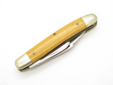 Vtg Cam III Seizo Imai Seki Japan Small Peanut Micarta Folding Pocket Knife Blem