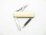 Vtg German Rostfrei Gold Tone Stainless Gentleman Lobster Folding Pocket Knife