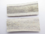 Elk Stag 5" x 1.75" Knife Making Blank Handle Grip Scale Slab Pair Set