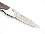 Vtg Rigid RG5 Seizo Imai Seki Japan Top Lock Wood Stainless Folding Pocket Knife