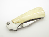 Vtg Parker Benchmade Imai Seki Japan Top Lock BN Stainless Folding Pocket Knife