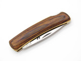 Vtg Parker Seki Japan Seizo Imai Brown Treasury Folding Lockback Pocket Knife