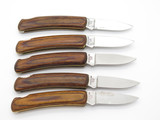 Vtg Parker Seki Japan Seizo Imai Brown Treasury Folding Lockback Pocket Knife