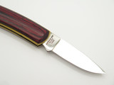 Vtg Parker Seki Japan Seizo Imai Red Treasury Folding Lockback Pocket Knife