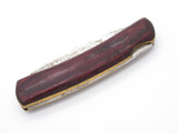 Vtg Parker Seki Japan Seizo Imai Red Treasury Folding Lockback Pocket Knife