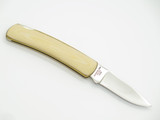 Vtg Parker Seki Japan Seizo Imai Micarta Treasury Folding Lockback Pocket Knife