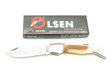 Vtg Olsen OK 157 Seizo Imai Seki Japan 4.25" Folding Lockback Clasp Pocket Knife