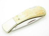 Vtg Olsen OK 154 Seizo Imai Seki Japan Bone 2.75" Folding Lockback Pocket Knife