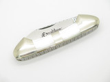 Vtg '80s Parker Custom Seki Japan Mop Pearl Excalibur Canoe Folding Pocket Knife