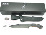 Buck 535 Moose Skinner Limited Black S35VN Large Fixed Blade Hunting Camp Knife