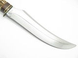 Vtg Olsen Knife CO. 2700-8" Buf Solingen Germany Stag Fixed Blade Hunting Knife