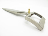 Vintage 1970s Valor 1387 Tak Fukuta Seki Japan Fixed Blade Belt Buckle Knife, Bowen Collins Brothers Design