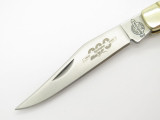 REMINGTON MUSKRAT FOLDING POCKET KNIFE GREEN BONE 200th ANNIVERSARY LIMITED