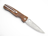 Mcusta Seki Japan Tactility Elite MC-125G Wood SPG2 San Mai Folding Pocket Knife