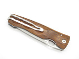 Mcusta Seki Japan Tactility Elite MC-125G Wood SPG2 San Mai Folding Pocket Knife