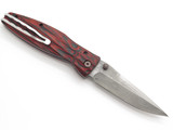 Mcusta Seki Japan MC-183D Ieyasu Samurai VG-10 Red Damascus Folding Pocket Knife