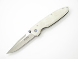 Mcusta Seki Japan MC-19V Classic Wave White Corian VG-10 Folding Pocket Knife