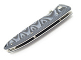 Mcusta Seki Japan MC-10V Classic Wave Blue Micarta VG-10 Folding Pocket Knife