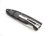 Mcusta Seki Japan MC-17D Classic Wave Black Wood Damascus Folding Pocket Knife