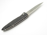 Mcusta Seki Japan MC-17D Classic Wave Black Wood Damascus Folding Pocket Knife
