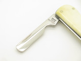 Vtg Explorer Seki Japan Bone Folding Pocket Knife Tobacco Pipe Tamper Tool