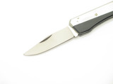 Vtg 1970s Vernco HiCV Black Angus Seki Japan Small Folding Lockback Pocket Knife