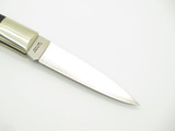 Vtg Athro Seki Japan Jess Horn Design Burlwood V-1 Folding Lockback Pocket Knife