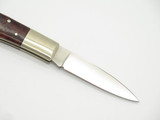 Vtg Athro Jess Horn Design Bulr V-1 Stainless Folding Lockback Pocket Knife