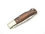 Vtg Handicraft Athro Seki Japan Jess Horn Design Folding Lockback Pocket Knife