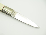 Vtg Athro Seki Japan Jess Horn Design Micarta Folding Lockback Pocket Knife
