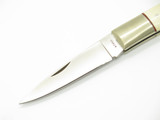 Vtg Athro Seki Japan Jess Horn Design Micarta Folding Lockback Pocket Knife