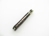 Vtg Parker Seizo Imai Seki Japan Sample Etched 3.5" Folding Lockback Knife