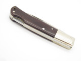 Vtg Klaas Rostrei Seki Japan Jess Horn Design Wood Folding Lockback Pocket Knife