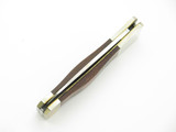 Vtg 1980s Haller German Rostfrei Stainless Folding Dagger Lockback Pocket Knife